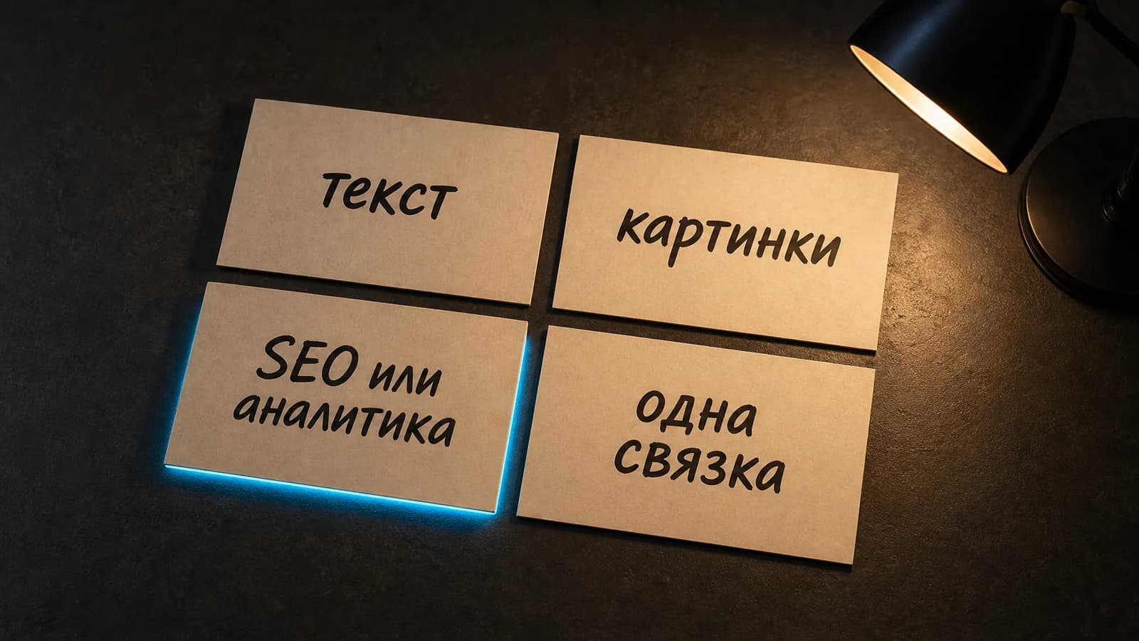 Стартовый набор ИИ для маркетинга: один инструмент для текстов, один для картинок, один для SEO и одна связка