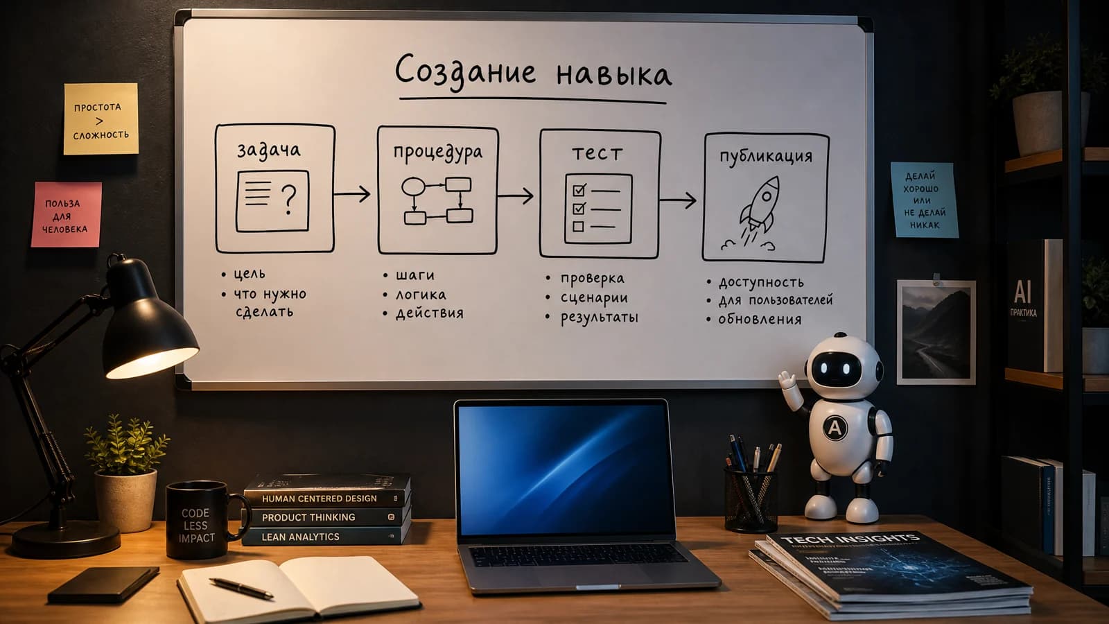Workflow создания custom skill для Hermes Agent
