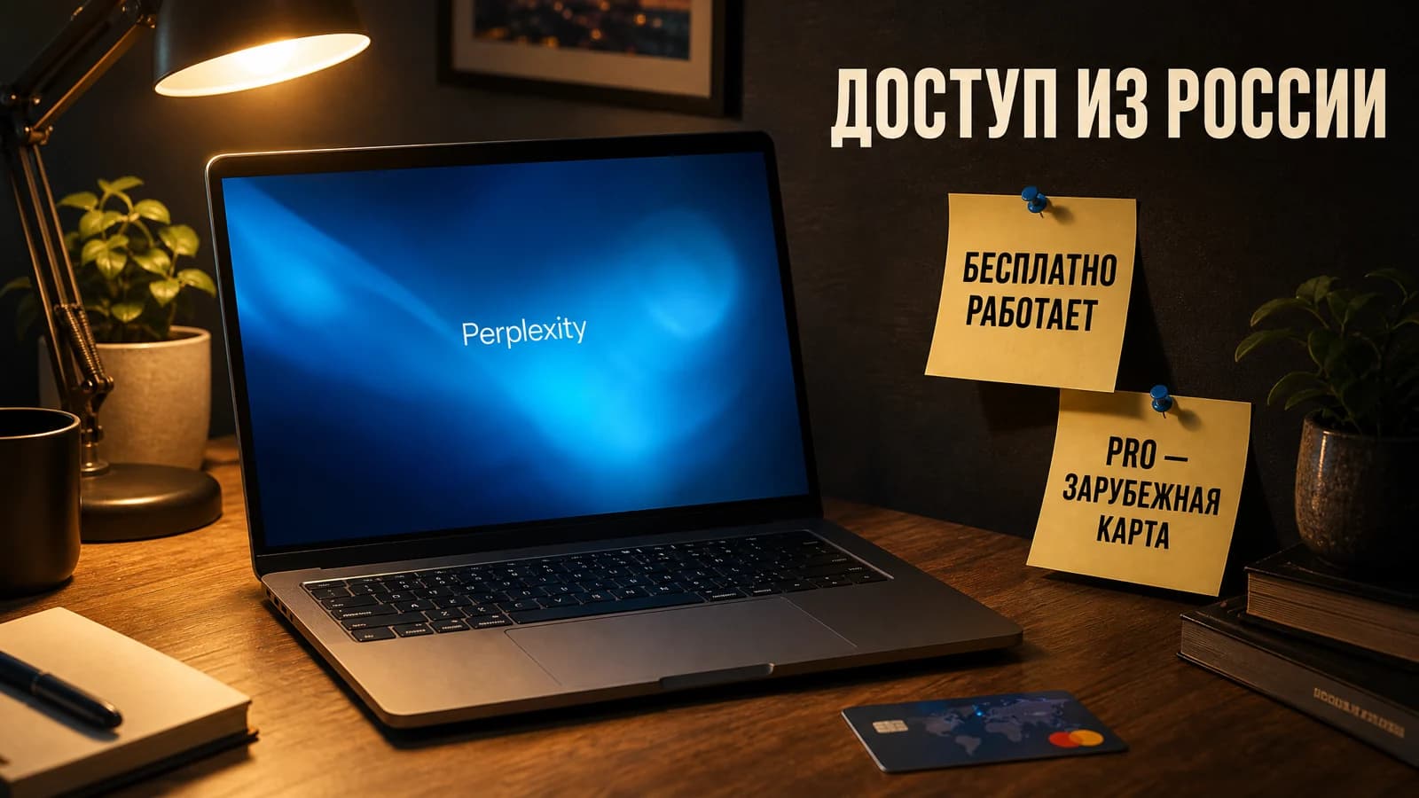 Доступ к Perplexity из России: сайт открывается без VPN, а оплата Pro требует зарубежной карты