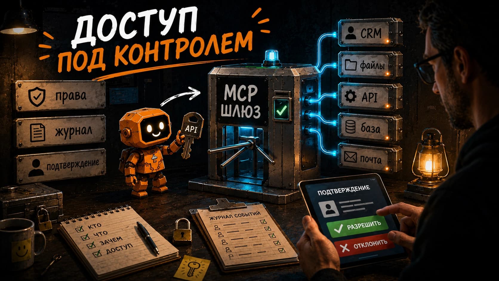 Безопасность и права доступа MCP-сервера