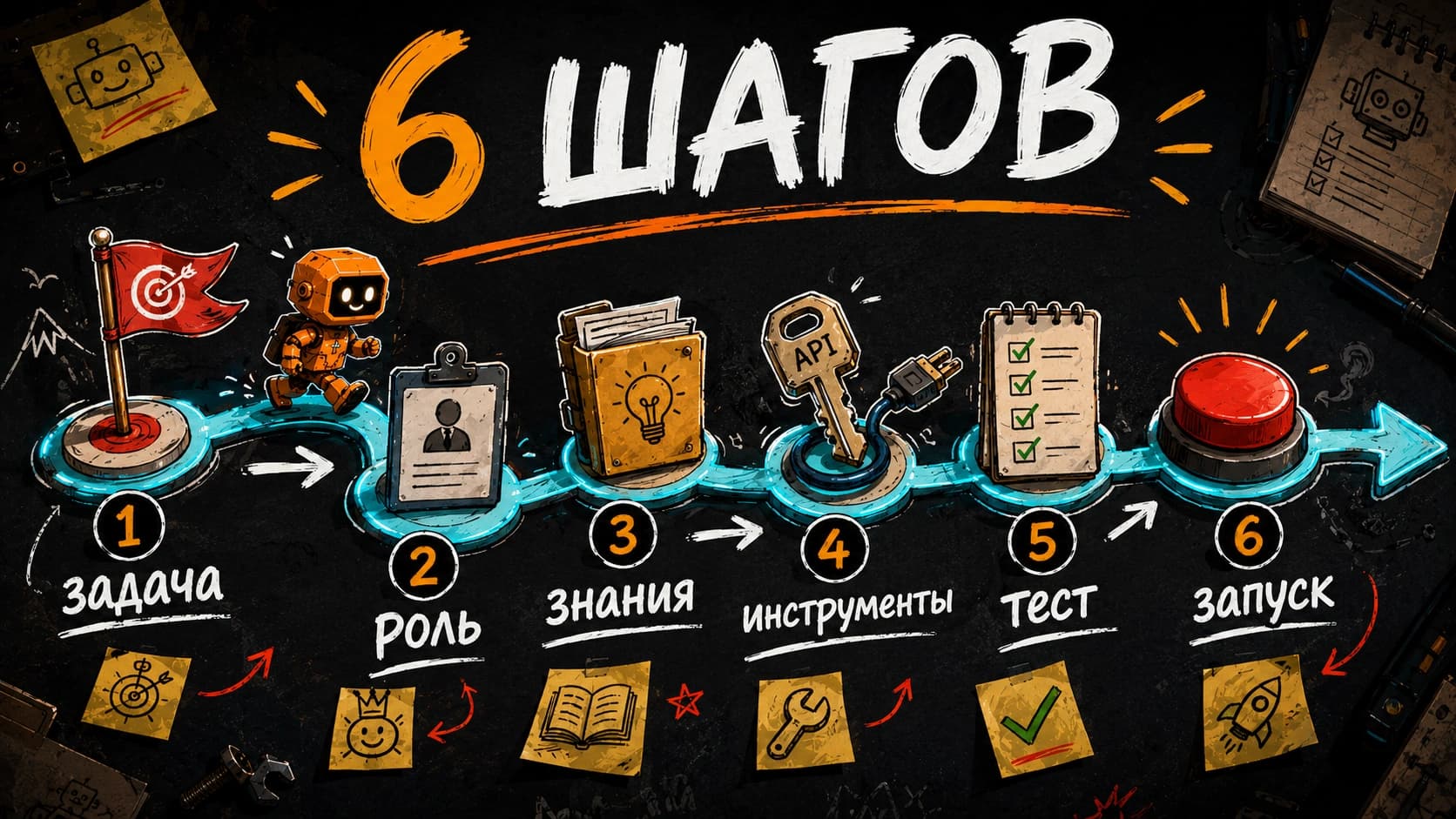Дорожная карта запуска no-code ИИ-агента