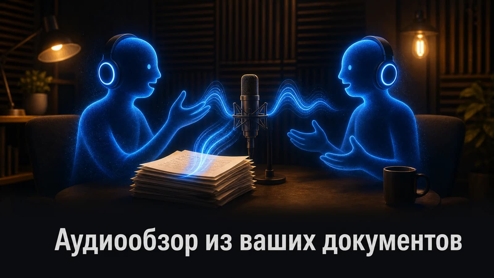 Audio Overview: два ИИ-ведущих делают подкаст-обзор из загруженных документов